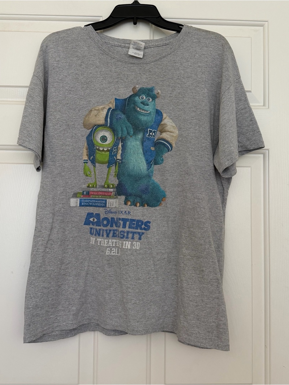 Vintage Disney Monsters University Inc Subway Promo Graphic T-Shirt Adult L 2013